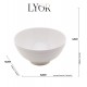 Bowl 13,5cm Por 6,5cm de Porcelana New Bone Pearl Branco